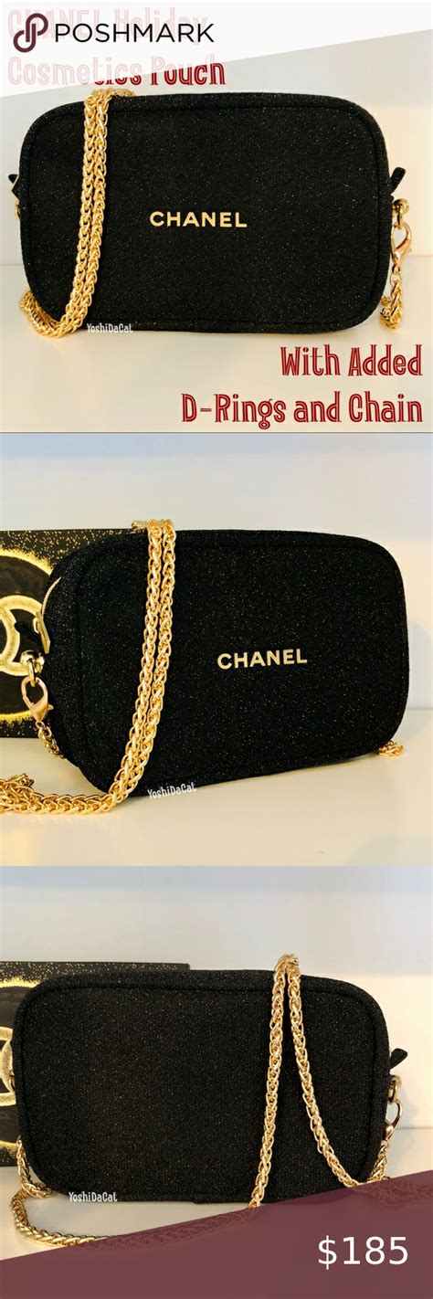 chanel mini make up pouch|Chanel makeup bag 2020.